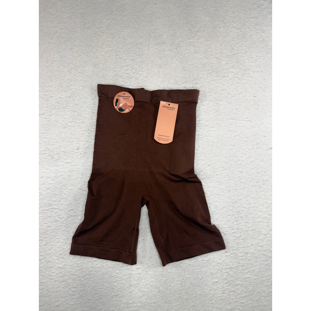 Shapermint High-Waist Brown Shaping Shorts
